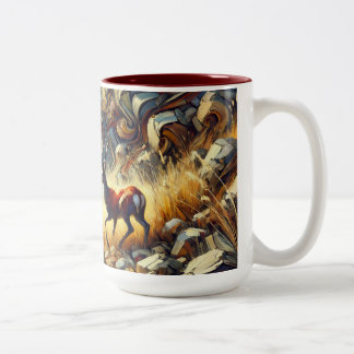 Taza Bicolor Buck Mug