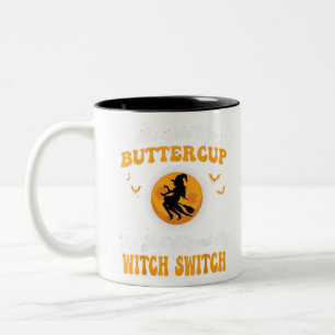 Taza Bicolor Buckle Up Buttercup Acabas De Volar Mi Bruja Swift
