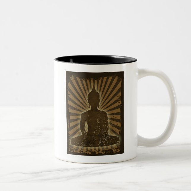 Taza Bicolor Buda (Derecha)