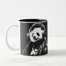 Taza Bicolor Buda Panda