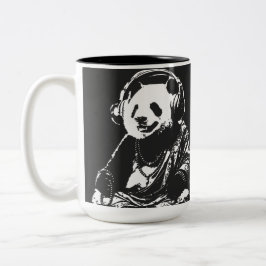 Taza Bicolor Buda Panda
