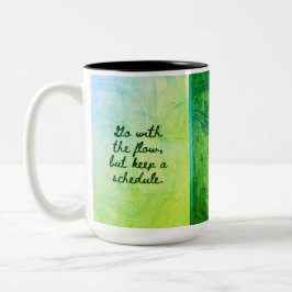 Taza Bicolor BuddhaToday V1 #19 Zen Mug - Rosa de Buda