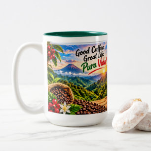 Taza Bicolor Buen Café · Gran Vida
