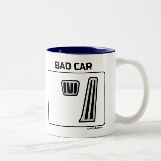 Taza Bicolor Buen Coche Mal Coche
