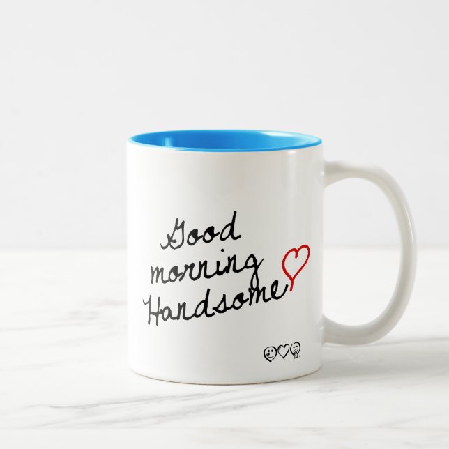 Taza Bicolor ¡Buena mañana hermosa! (Derecha)