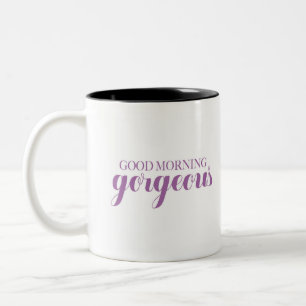 Taza Bicolor Buena mañana magnífica