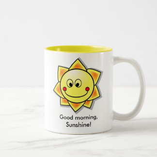 Taza Bicolor ¡Buena mañana, sol!