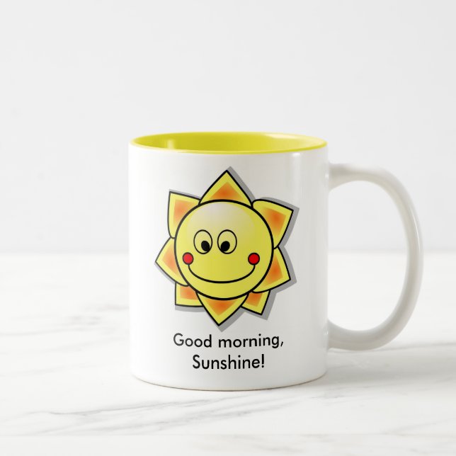 Taza Bicolor ¡Buena mañana, sol! (Derecha)