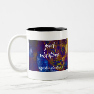 Taza Bicolor Buenas vibraciones