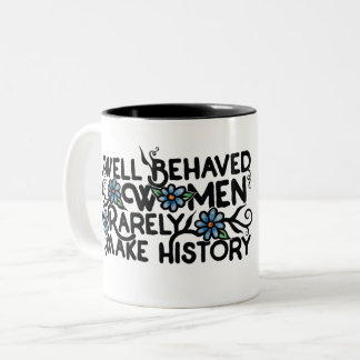 Taza Bicolor Bueno, las mujeres portadoras rara vez hacen histo