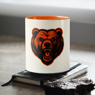 Taza Bicolor Bueno Mejor Óptimo Nunca Dejes Que Descanse