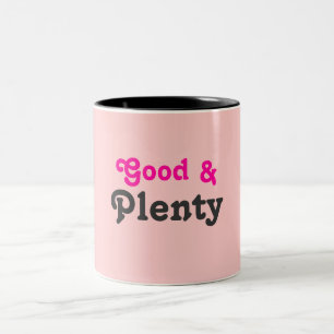 Taza Bicolor Bueno y, abundancia