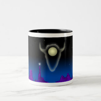 Taza Bicolor Búfalo blanco