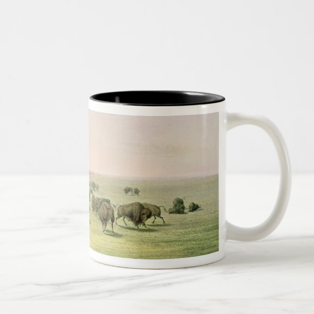 Taza Bicolor Búfalo de la caza camuflado (Derecha)