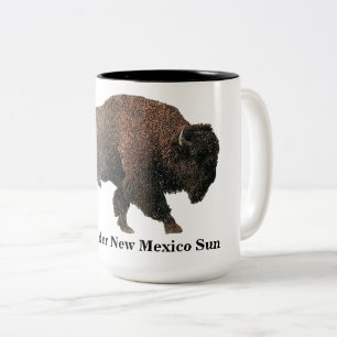 Taza Bicolor Búfalo norteamericano