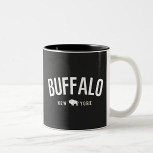 Taza Bicolor Buffalo Nueva York