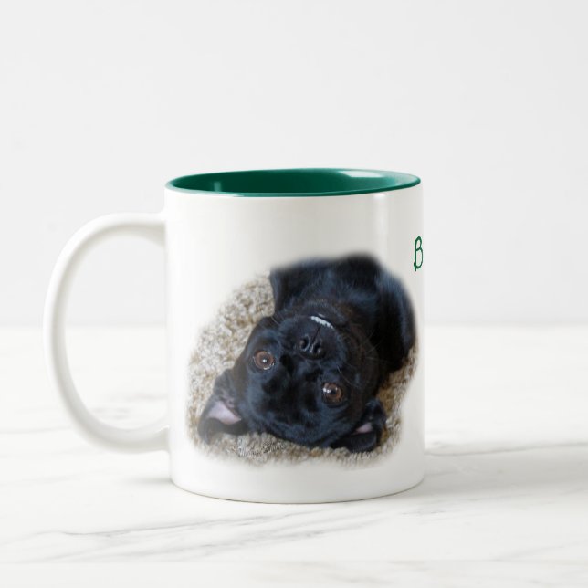 Taza Bicolor Buggs persigue Taza-personalizar (Izquierda)