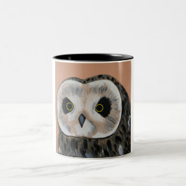 Taza Bicolor Búho