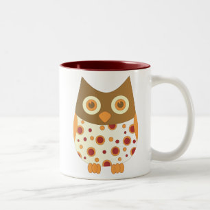 Taza Bicolor Búho de pitido