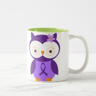 Taza Bicolor Búho del Fibromyalgia