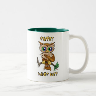 Taza Bicolor Búho lindo
