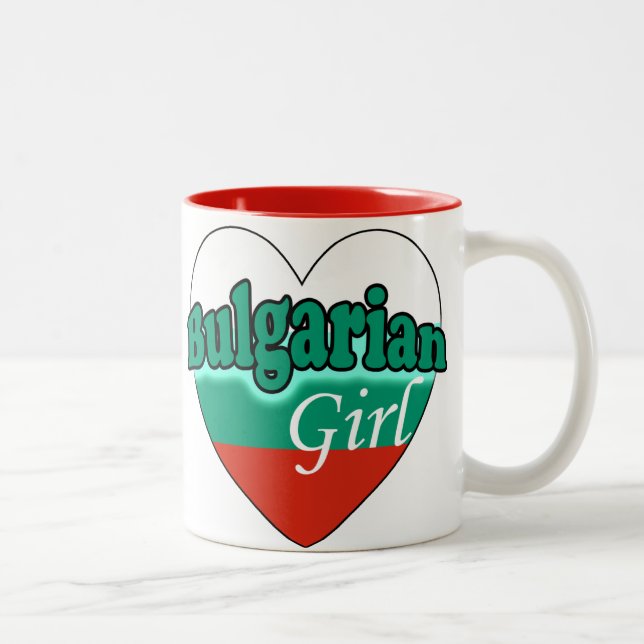 Taza Bicolor Bulgarian Girl (Derecha)