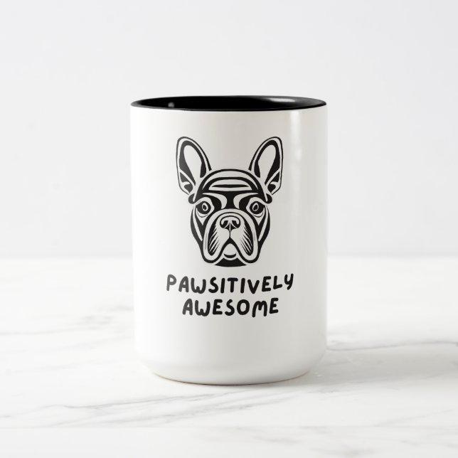 Taza Bicolor Bulldog doloroso (Centro)