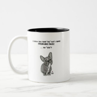 Taza Bicolor Bulldog francés Mug