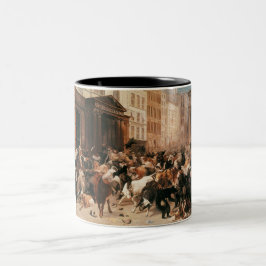 Taza Bicolor Bulls y osos en el mercado de valores (W.H. Beard)