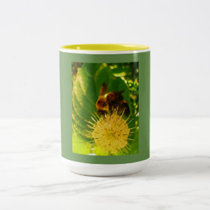 Taza Bicolor Bumble Bee