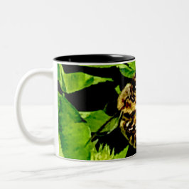 Taza Bicolor Bumble Bee Mug