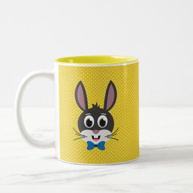 Taza Bicolor Bunny Face Boy-32886 (Izquierda)