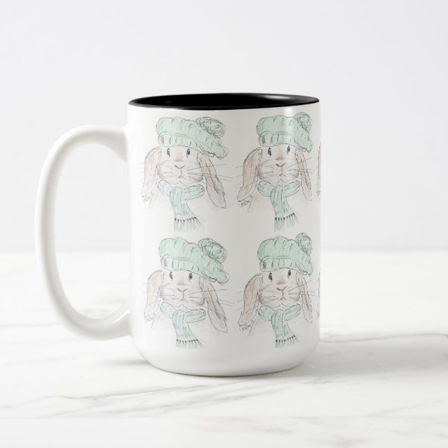 Taza Bicolor Bunny mug (Izquierda)