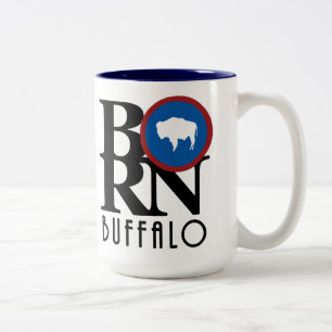 Taza Bicolor BURN Buffalo 15 oz