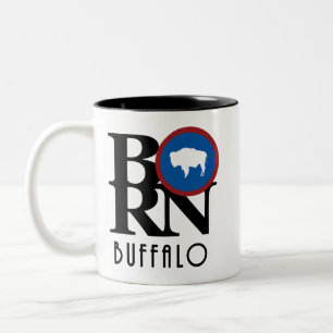 Taza Bicolor BURN Buffalo Wyoming 11oz