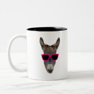 Taza Bicolor burro del fiesta