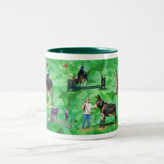 Taza Bicolor Burros de NorthPine - mamuts