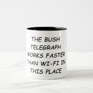 Taza Bicolor Bush Telegraph