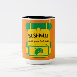 Taza Bicolor bushwalk australia