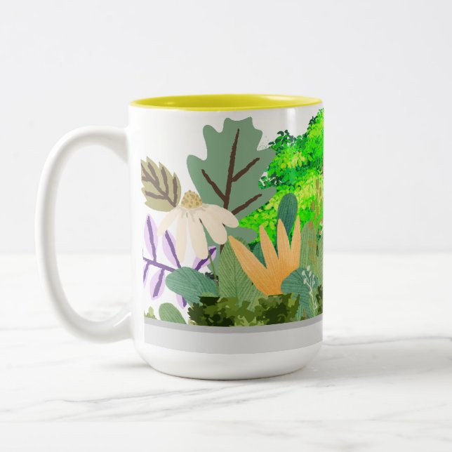 Taza Bicolor Bushy (Izquierda)