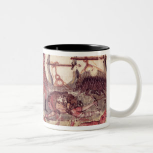 Taza Bicolor Búsqueda con las redes
