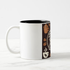 Taza Bicolor "But First, Coffee" - Fuel Your Day