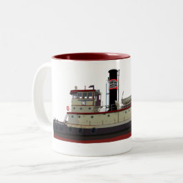 Taza Bicolor Buzzards Bay Tugboat Mug