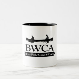 Taza Bicolor BWCA/Campamento de piragüismo de peces de altura