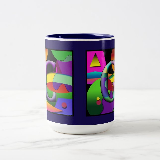 Taza Bicolor C & G Mug monogramada (Centro)
