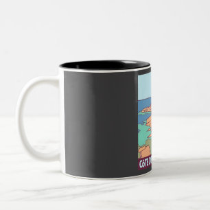 Taza Bicolor C � te de Granit Rosa � Francia