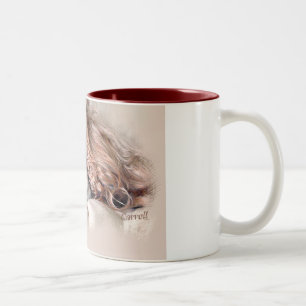 Taza Bicolor Caballero Rey Carlos Español