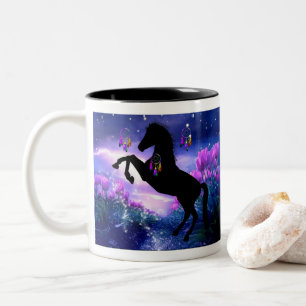 Taza Bicolor Caballo