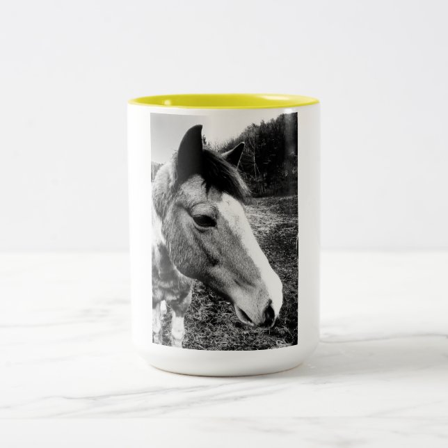 Taza Bicolor Caballo (Centro)