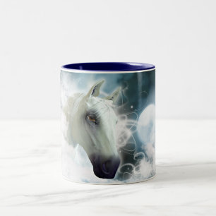 Taza Bicolor Caballo árabe
